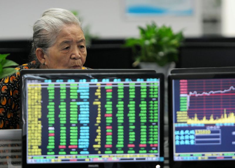 China’s benchmark stock index on track for biggest daily gain since 2008