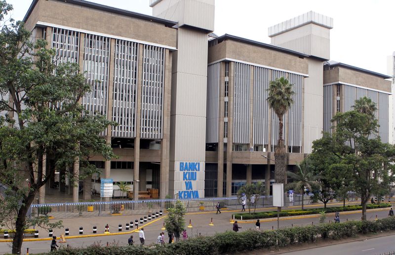 Kenya central bank cuts main lending rate to 12%