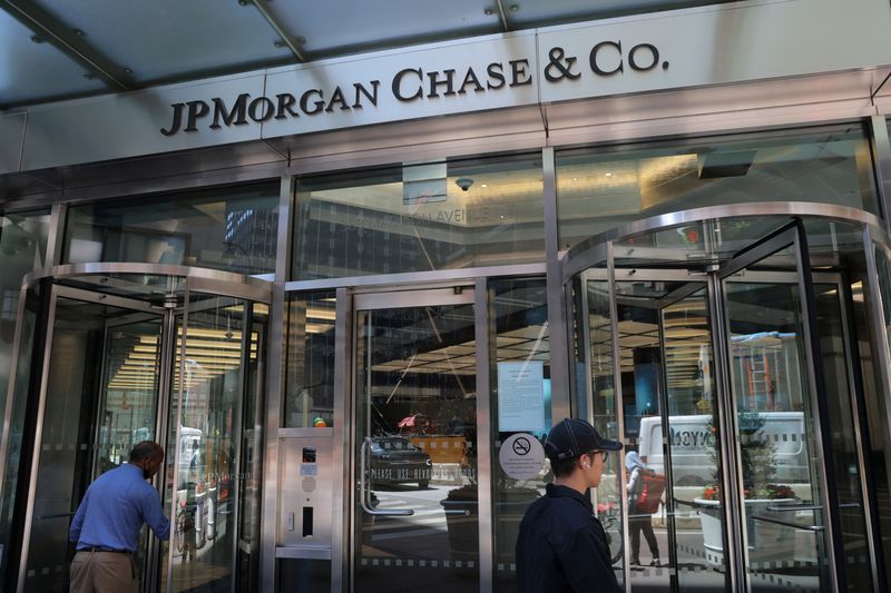 JPMorgan profit drops on bigger provisions for loan losses