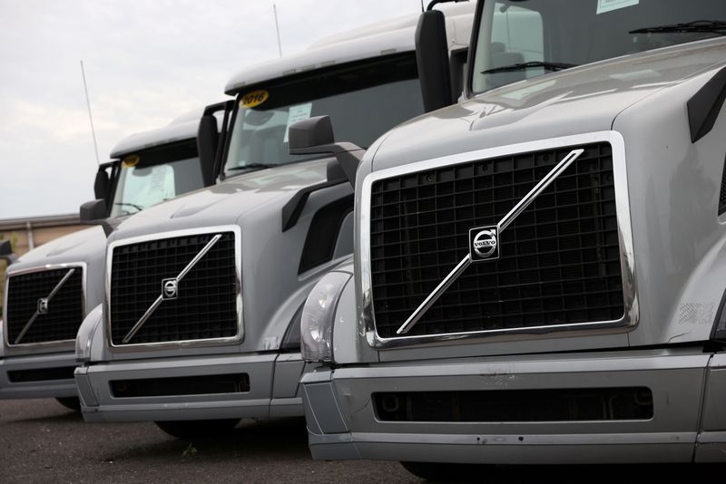 Truck maker Volvo’s Q3 adjusted profit falls more than expected