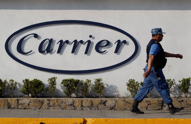 Carrier cuts annual revenue forecast on weak consumer demand, shares fall