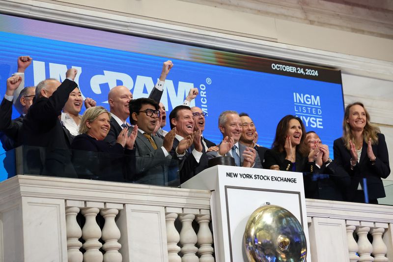 Platinum Equity’s Ingram Micro valued at $6 billion as shares jump 15% in NYSE debut