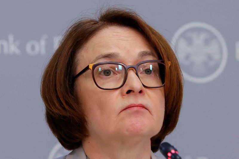 Russia’s Nabiullina on raising rates to 21%