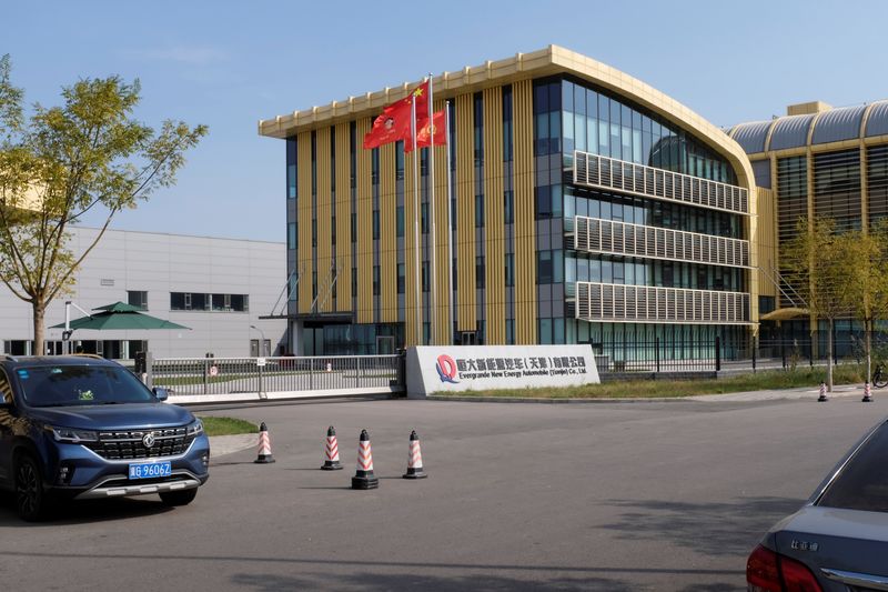 China Evergrande’s EV unit to cease discussions for stake sale