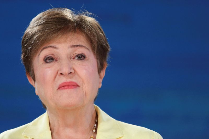 IMF chief Georgieva sees fiscal risks, need for central banks to be careful on rate cuts