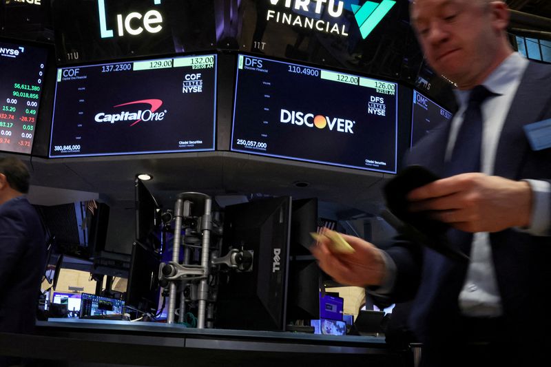 New York probing legality of Capital One-Discover merger