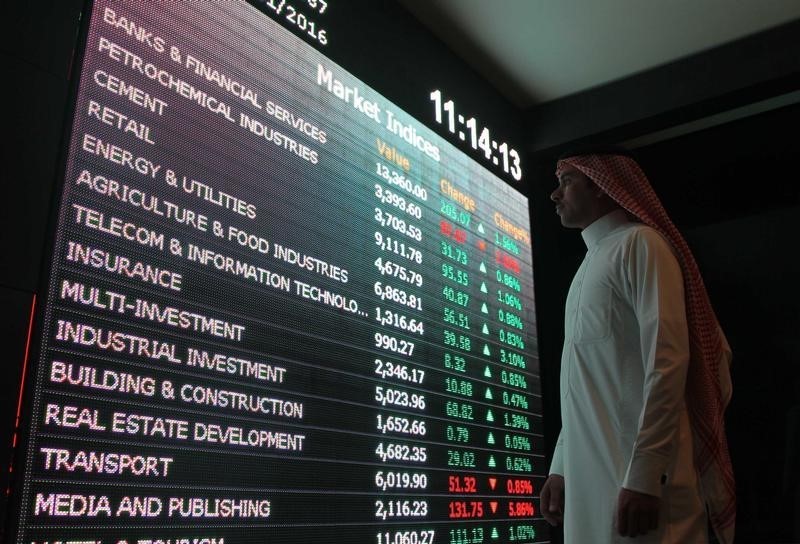 Saudi Arabia stocks lower at close of trade; Tadawul All Share down 0.83%