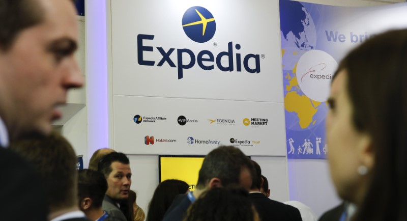 Expedia shares surge on report Uber considered potential bid