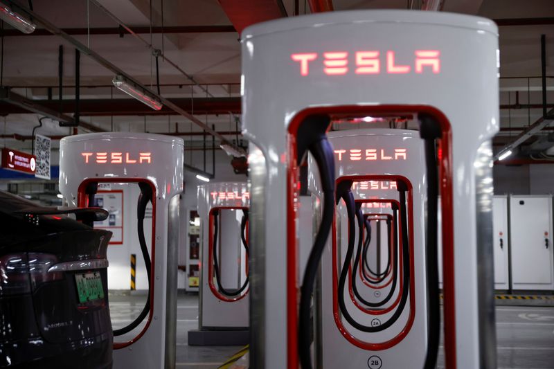 Tesla’s earnings beat, rosy forecast push shares more than 11% higher