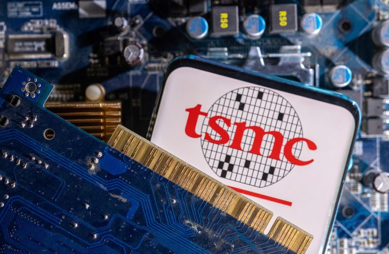 Asia chip stocks fall tracking ASML losses; TSMC earnings on tap