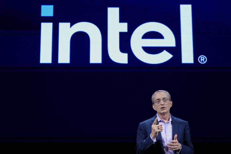 Intel rises on recovery hopes as it forecasts revenue above estimates