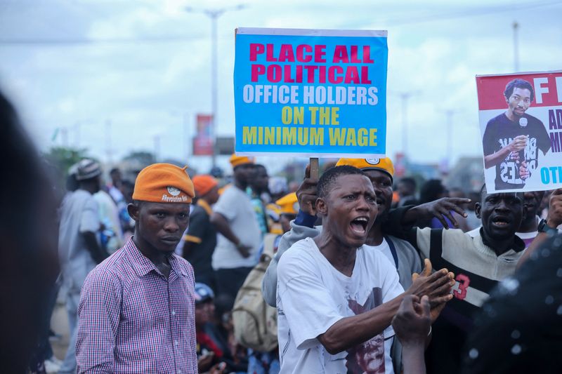 Nigeria charges 76, including minors, with treason after August protests