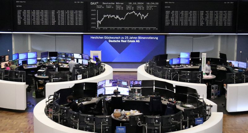 European shares muted as tech losses offset mining, energy gains