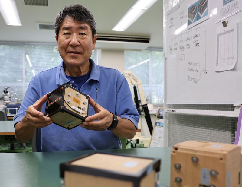 World’s first wooden satellite, developed in Japan, heads to space