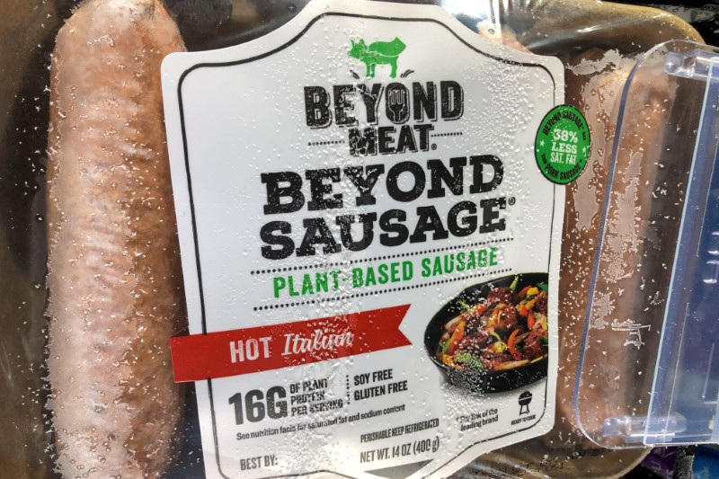 Beyond Meat trims upper end of annual revenue forecast on weak faux meat demand