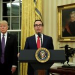 Mnuchin won’t rejoin Trump administration, but has advice on sanctions, debt