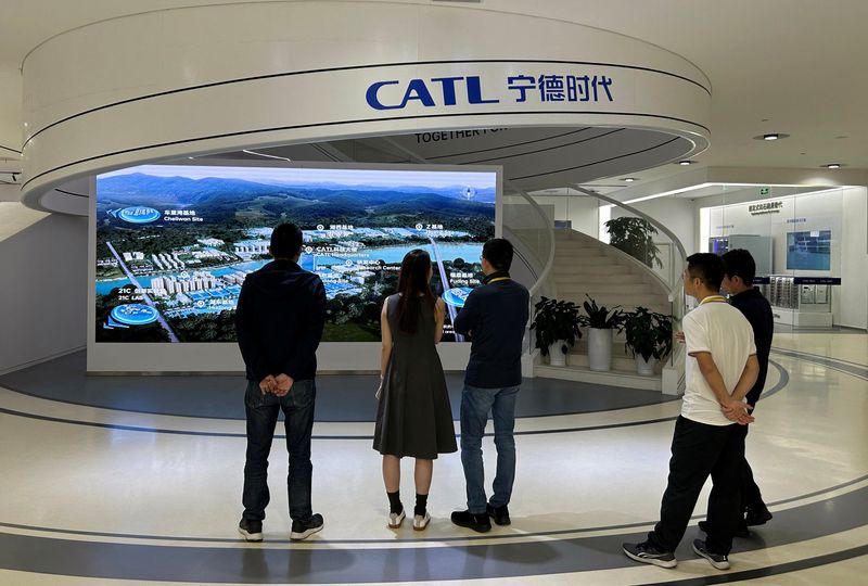 Exclusive-China battery giant CATL would build US plant if Trump allows it