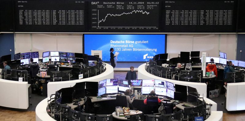 European shares struggle ahead of speeches from ECB policymakers