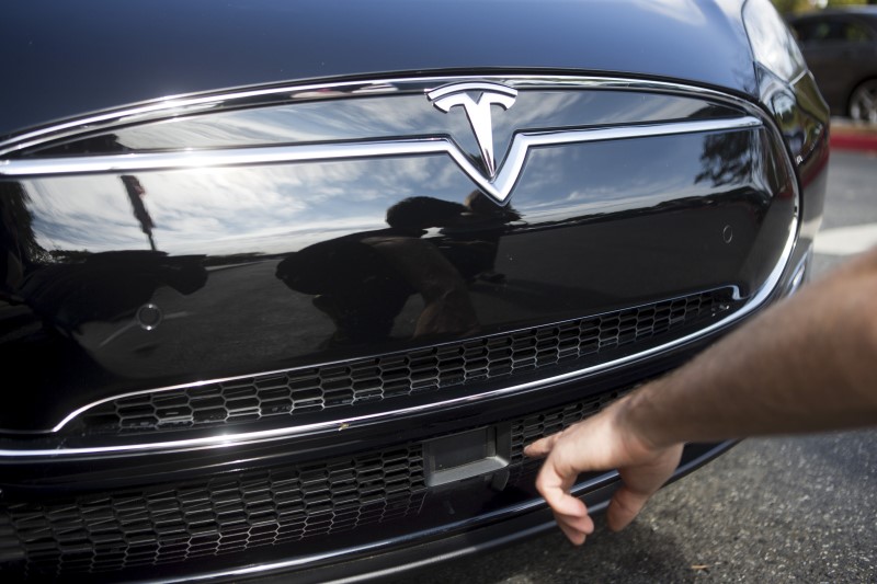 Tesla, Shopify Lead Moring Market Cap Stock Movers on Tuesday