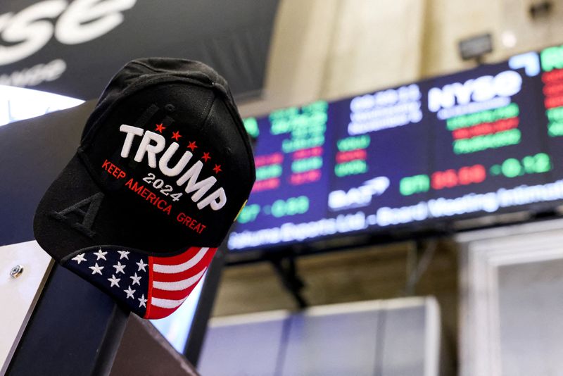 S&P 500, Dow touch record highs as markets cheer Trump’s Treasury pick