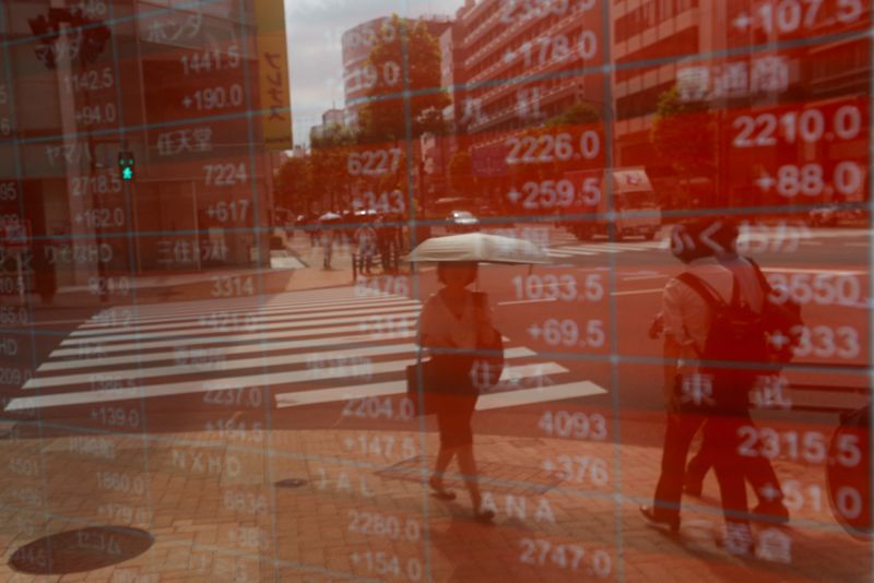 Asian stocks weak amid Trump tariff worries; yen firm