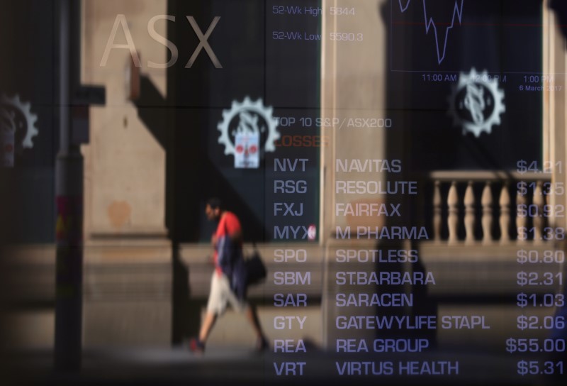 Australia stocks higher at close of trade; S&P/ASX 200 up 0.18%