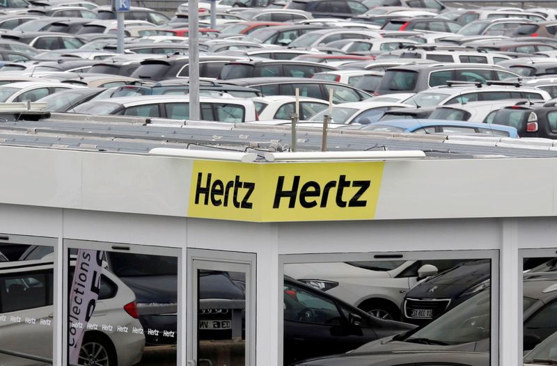 Deutsche Bank ups target price of rental car firm Hertz on fleet cost improvement