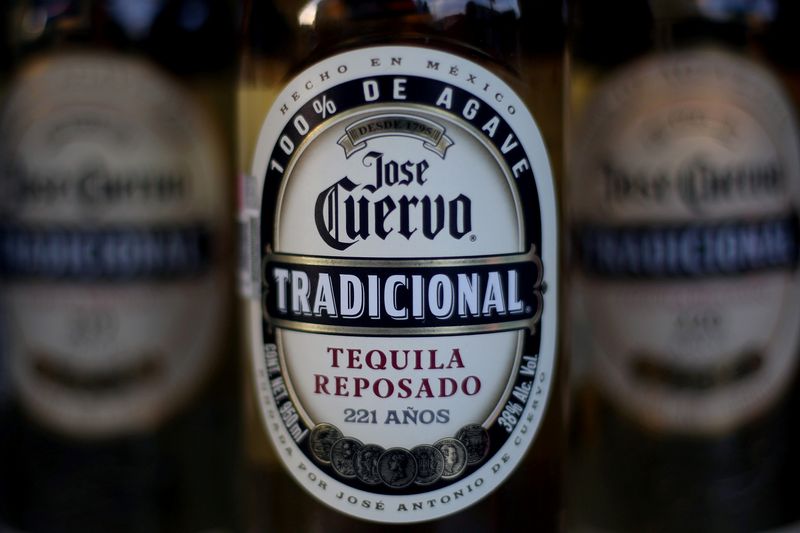 Exclusive-Trump tariff plan puts $3 billion in Diageo, Becle tequila imports at risk