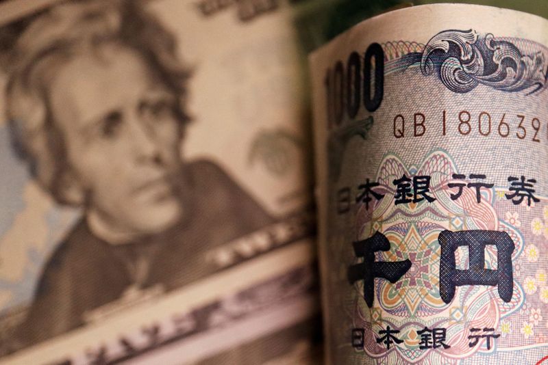 Dollar set to end week on a high, yen at five-month low