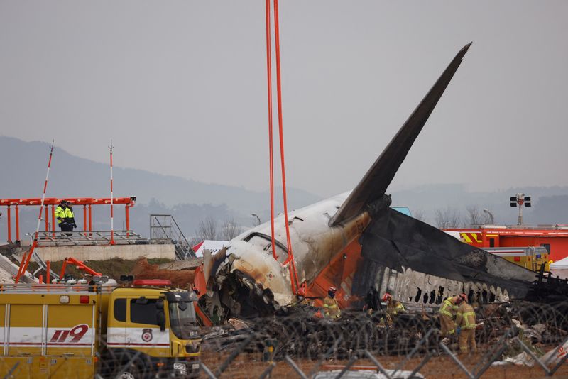 Jeju Air shares slump to record low after deadly plane crash