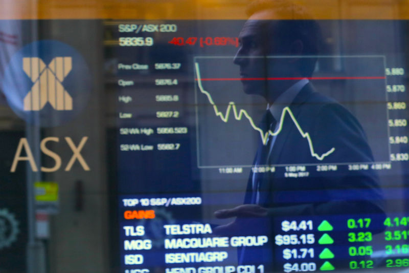 Australia stocks lower at close of trade; S&P/ASX 200 down 0.47%