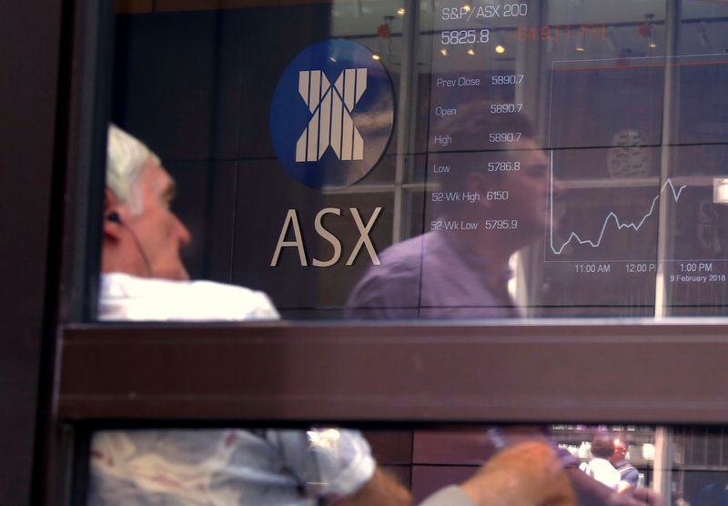 Australia stocks lower at close of trade; S&P/ASX 200 down 1.24%