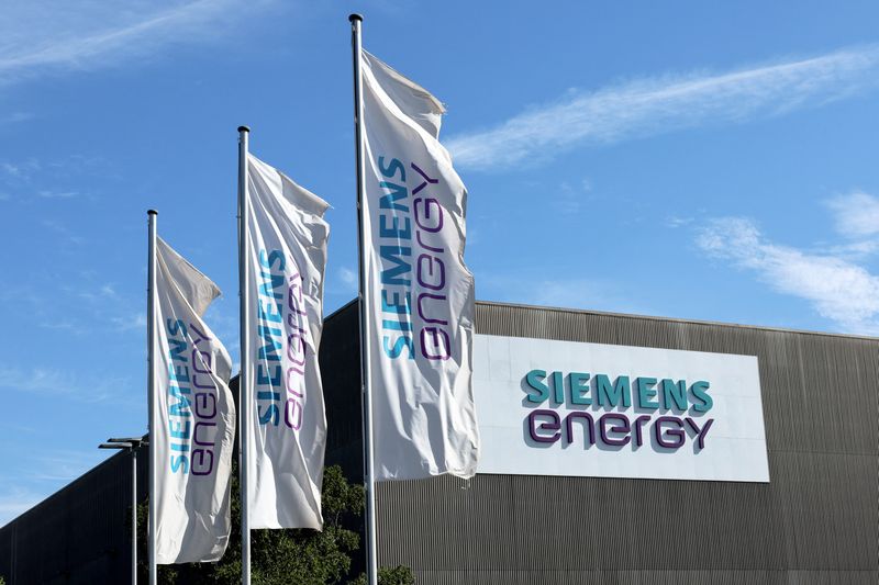 Siemens Energy lower as GE Vernova CEO sounds caution on sector