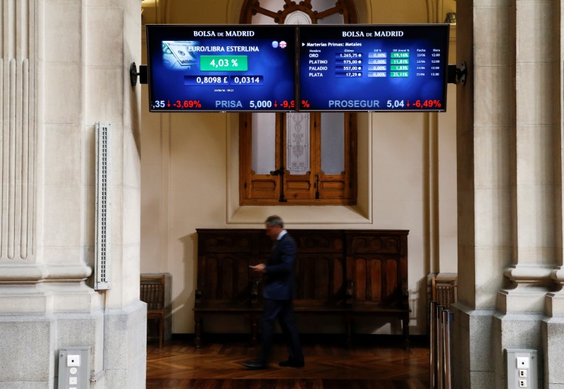 Spain stocks lower at close of trade; IBEX 35 down 0.22%