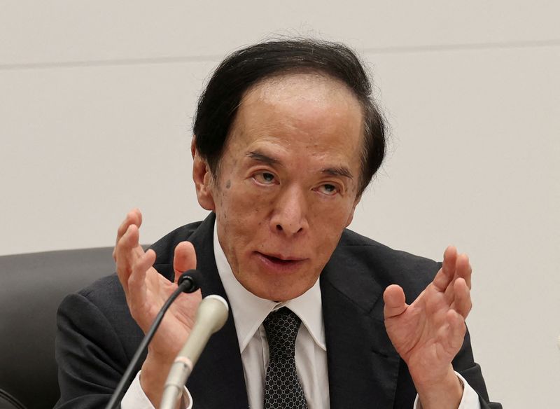 BOJ’s Ueda vows to keep hiking rates with focus on risks