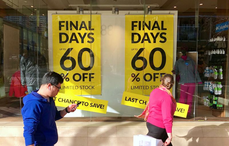 Australia Nov retail sales rise by most in 10 months on Black Friday boost