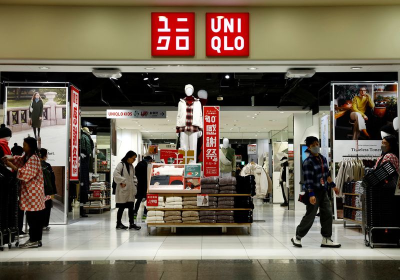 Uniqlo operator Fast Retailing says Q1 profit rose 7.4%