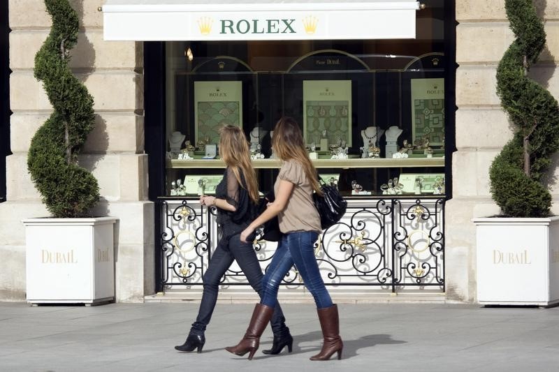 Barclays says Rolex price hikes boost Watches of Switzerland despite resale dip