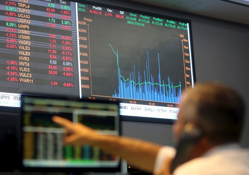 Brazil stocks higher at close of trade; Bovespa up 0.87%