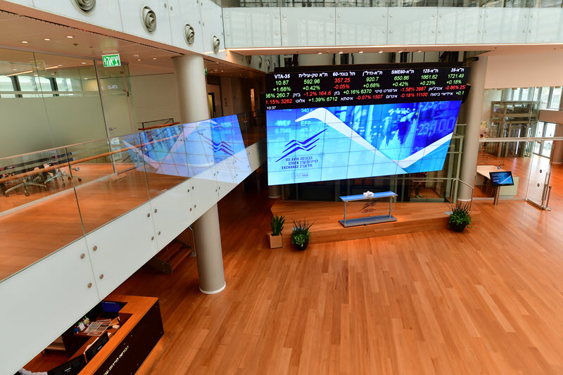 Israel stocks higher at close of trade; TA 35 up 0.07%