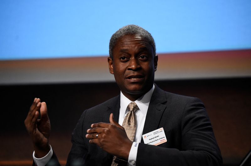 Bostic sees Fed in cautious stance on further rate cuts amid bumpy inflation path