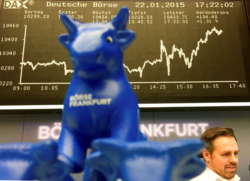 European stocks mixed; retailers slump after updates