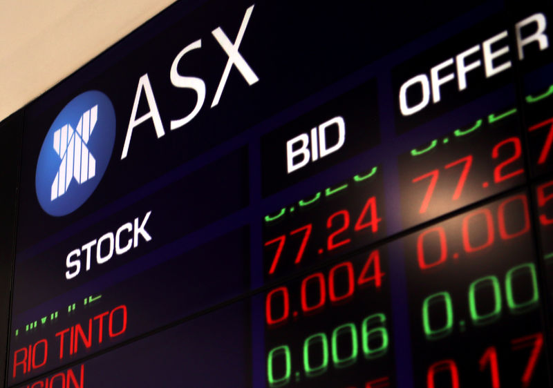 Australia stocks lower at close of trade; S&P/ASX 200 down 0.24%